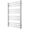 Kúpeľňový radiátor Nemo 12, 610 × 785 mm, 238 W, oblý, teplovodný, chróm, M12-600CR