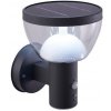 Greenlux LED vonkajšie solárne nástenné svietidlo so senzorom LARIX LED/3W/3,7V IP44 GXSO010 + záruka 3 roky zadarmo + záruka 3 roky zadarmo