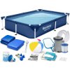 Obdĺžnikový bazén s rámom 221x150x43 cm 16v1 Bestway 56401N