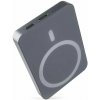 Power banka EMOS WI 522, 5 000 mAh, 20 W+Wireless, šedá