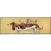 Interiérová rohožka Woof Buddies 60x180 cm Rozmer: 50x75 cm