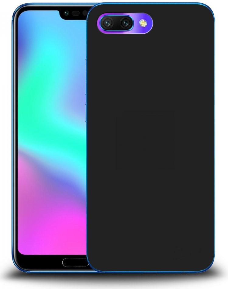 Picasee silikónové Honor 10 čierne