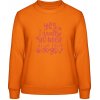 AWDis Sweat Mikina - Dizajn pre majiteľa viacerých psov - Orange Crush - L - Dámske