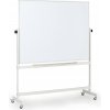 Mobilná otočná magnetická tabuľa, lakovaný povrch, 1500 x 1200 mm