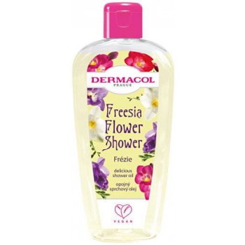 Dermacol opojný sprchový olej Frézie Flower Shower (Delicious Shower Oil) 200 ml