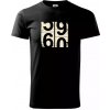 Tachometer 60 - Tričko extra veľké (5-8XL) - 5XL ( Čierna )