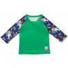 BAMBINO MIO Tričko detské do vody s rukávom, UPF 40+, Ocean, 7-9 kg -6-12 m