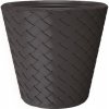 Prosperplast Kvetináč Mini Matuba tmavosivý, variant 38,8 cm