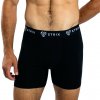 Pánske boxerky GymBeam Strix Men’s Essential Boxers 2Pack Black XXL