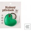 Kľúčenka: Srdce zelené