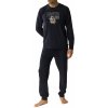 Atlantic Pánske pyžamo 376 blue XXL