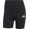 adidas dámske voľnočasové šortky 3S BK SHO čierna biela