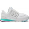 Detské topánky New Balance NW574KIJ – biele