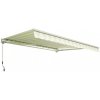 Gutroof Classic markíza 400x300 cm, biela/taupe 004456