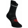 Bežecké ponožky Compressport Pro Racing Socks v4.0 Run High - black/white