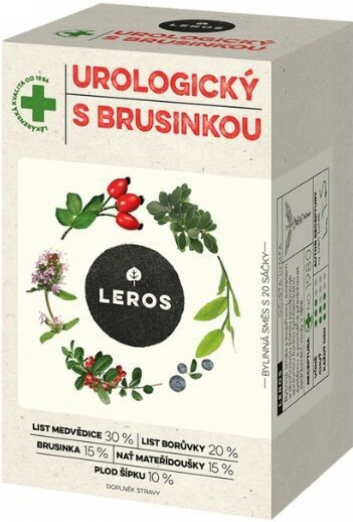 LEROS Urologický s brusinkou 20 x 1,5 g