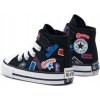 Converse detské tenisky čierne veľkosť 21
