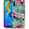 Picasee silikónový čierny obal pre Huawei P30 Lite - Hawaii