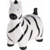 Detská keramická pokladnička Zebra, biela/čierna