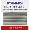 Stannol HS10 spájkovací cín bez olova bez olova Sn99,3Cu0,7 ROM1 10 g 0.5 mm; 508594