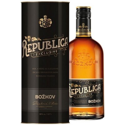 Božkov Republica Exclusive 38% 0,7 l (tuba)