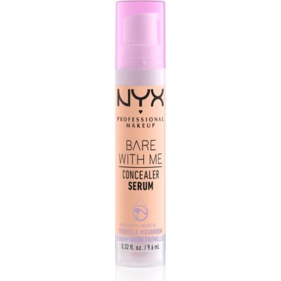 NYX Professional Makeup Bare With Me Concealer Serum hydratačný korektor 2 v 1 odtieň 2.5 Medium Vanilla 9,6 ml
