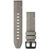 Remienok Garmin - Náhradný náramok - Náhradný náramok QuickFit20 semišový sivý - 010-12876-00
