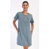 Dámske domáce šaty s krátkymi rukávmi Vienetta Secret Elizabeth