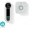 Nedis WIFICDP40CWT - Wi-Fi Smart Domový Video Telefón | Cloud/ microSD / Onvif | IP65 | snímač pohybu | Biela