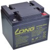 Olovený akumulátor Long 12V 50Ah DeepCycle AGM M6 (WP50-12NE) (PBLO-12V050-F8AD)