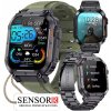 Smart hodinky Sensorr S-K57 Pro Silikon 1 zielony