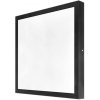MasterLED Stropný prisadený LED panel 40x40cm 36W 4000K Denná biela, čierny rámik