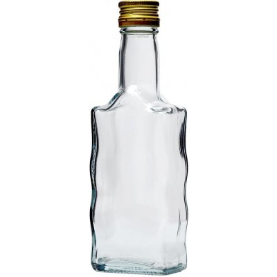 Fľaša na alkohol sklenená "FALA" 200 ml