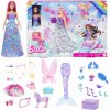 Mattel Barbie rozprávkový adventný kalendár Dreamtopia HRG90