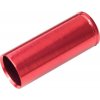 Koncovka bowdenu MAX1 CNC Alu 5mm utěsněná červená 100ks