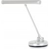 Showlite LED klavírna lampa, studená biela, strieborná