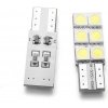 Interlook Jednostranná auto LED žiarovka W5W T10 6 SMD 5050 CAN BUS
