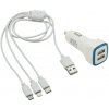 Nabíjačka telefónu USB 3in1 (micro USB, iPhone, USB C)