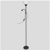 ARGUS light | Stojacia lampa WENDY 1xE27/100W/230V + 1xE14/40W čierna | 3070FLCN/BL