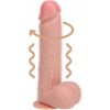 REALROCK - Rotačný vibrátor - Prírodný (20,5 cm)