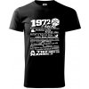 1972 v kocke - Klasické pánske tričko vyššej gramáže - XS ( Čierna )