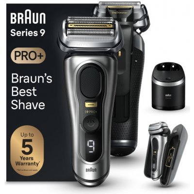 Braun Series 9 Pro+ 9577cc Wet&Dry stříbrný