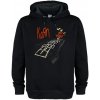 mikina s kapucňou AMPLIFIED Korn FOLLOW THE LEADES HOPSCOTCH Čierna