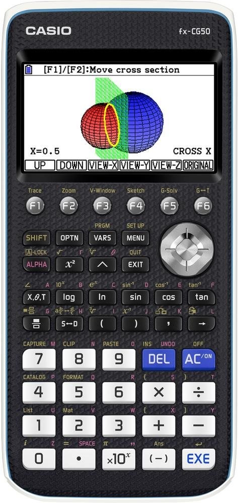 CASIO FX CG50, Grafická programovateľná kalkulačka, farebný podsvietený  displej (CASIOFXCG50) od 207,9 € - Heureka.sk