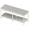 STALGAST Centrálny stôl s policou 2200x700x850 mm | STALGAST, 980117220