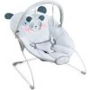 Momi Glossy Panda vibračné lehátko s melódiami