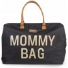 Childhome Mommy Bag Big čierna zlatá