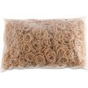 Gumičky Office Products 40mm 1kg prírodná farba