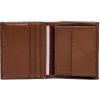 Tommy Hilfiger Pánska kožená peňaženka Premium Leather Trifold /Hnedá