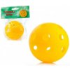 Teddies Florball lopta plast priemer 7,5 cm